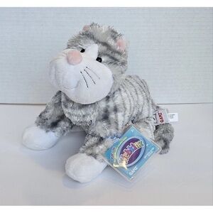 Ganz Webkinz Sterling Cheeky Cat Plush With Code HM496 New